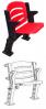 Champion Floor Mount Stadium Chair Champion Floor Mount Stadium Chair
